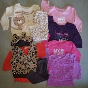 12 months baby girl lot